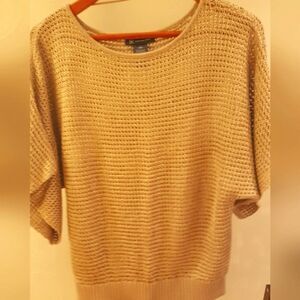 INC International Concepts *NWOT* GOLD Sweater Size Medium * Stunning!
